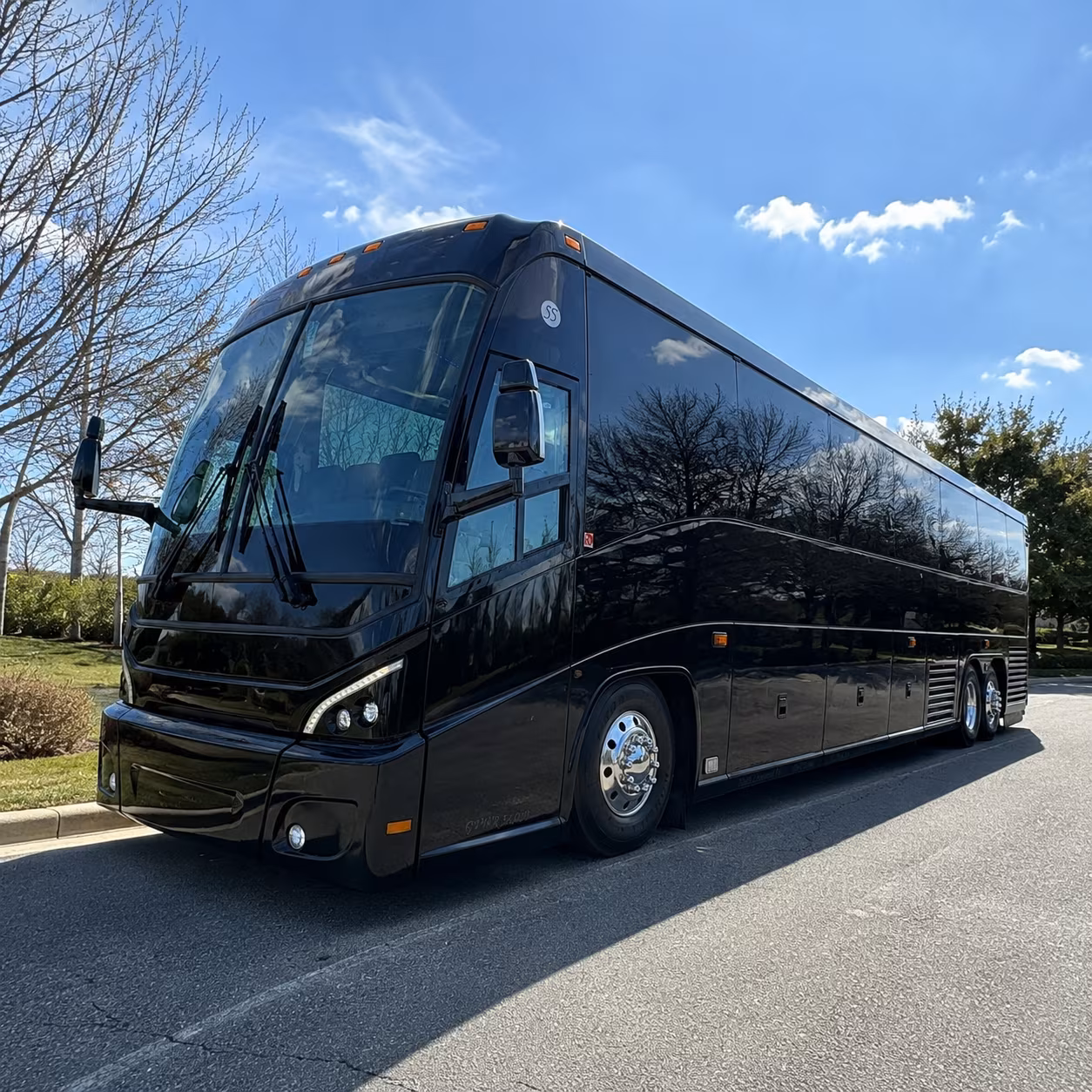 charter bus shuttle transfers at charleston international airport chs