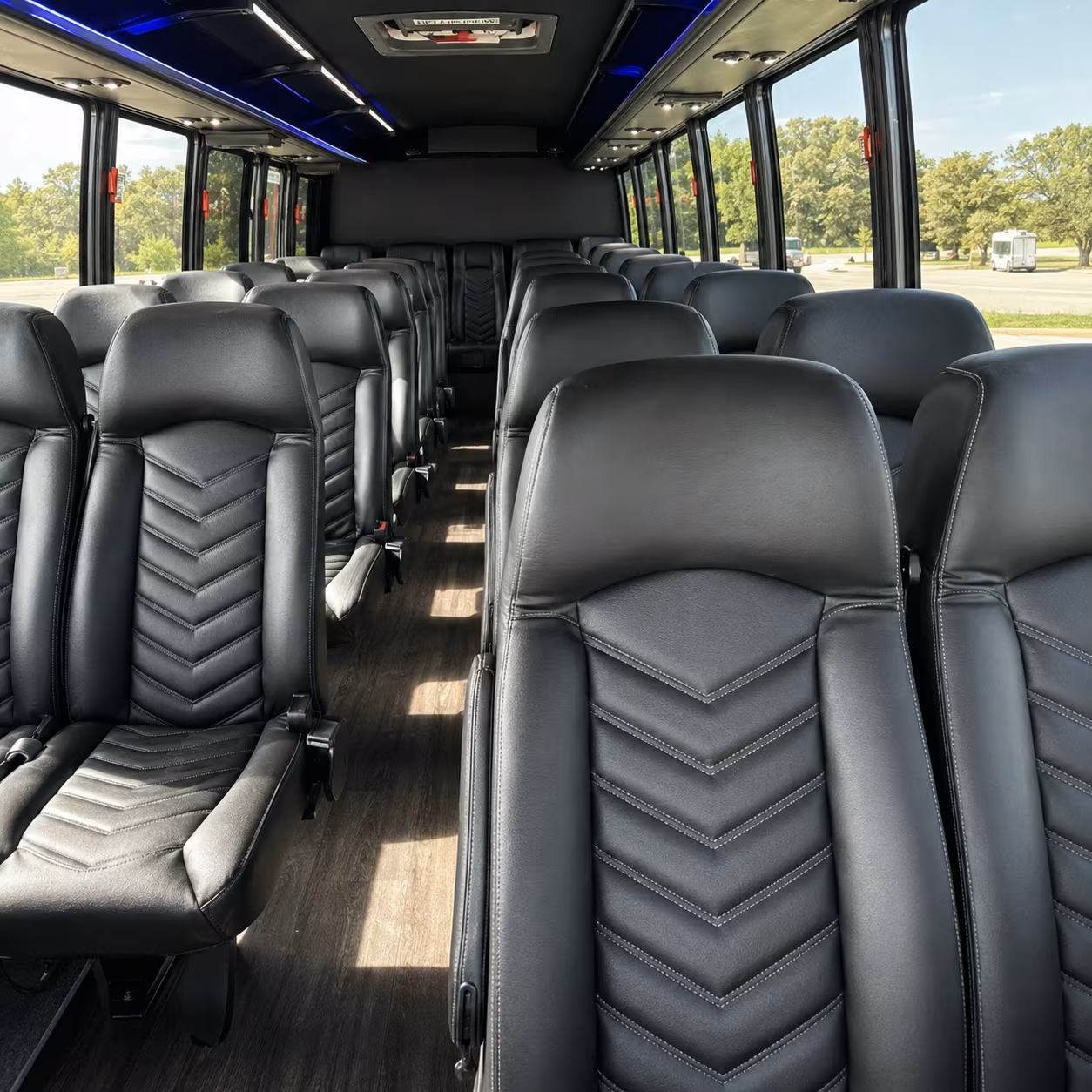 do extra stops add to the cost of a bus rental in north charleston