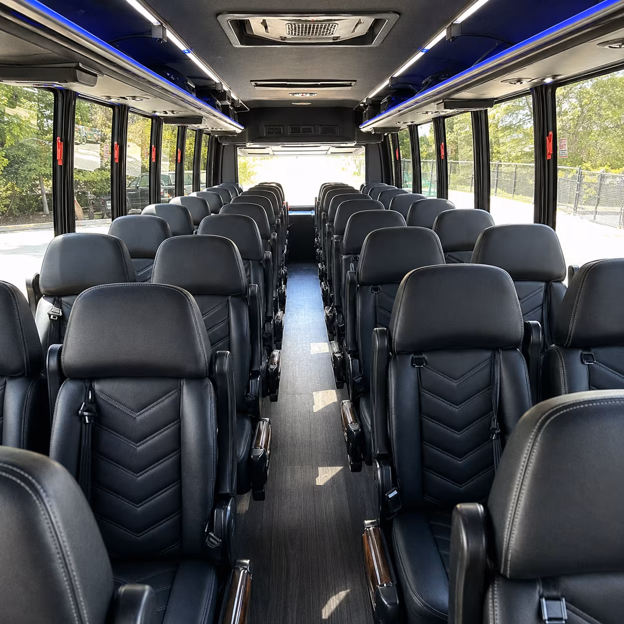 does the date or the day of the week change what a bus rental costs in north charleston