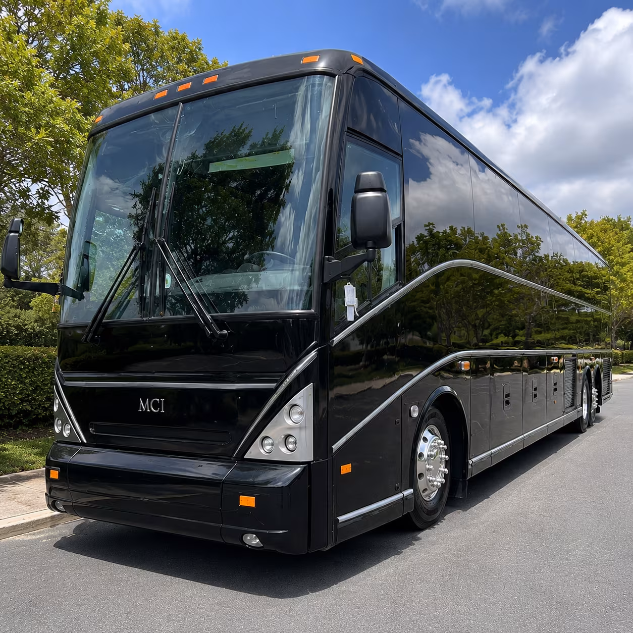 north charleston 56 passenger charter bus