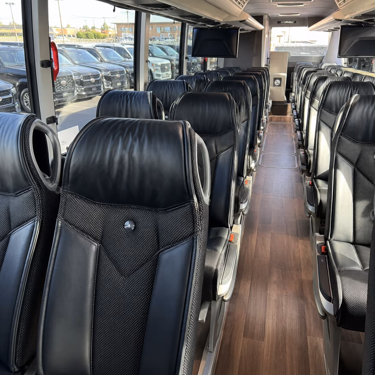 north charleston bus rental service area