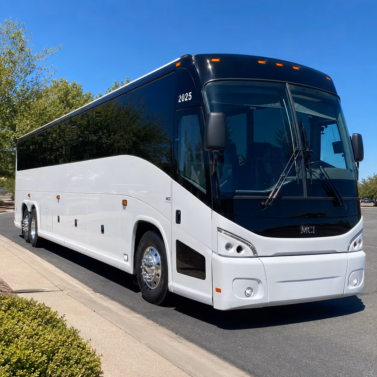 north charleston charter bus rentals for boeing and aerospace employees