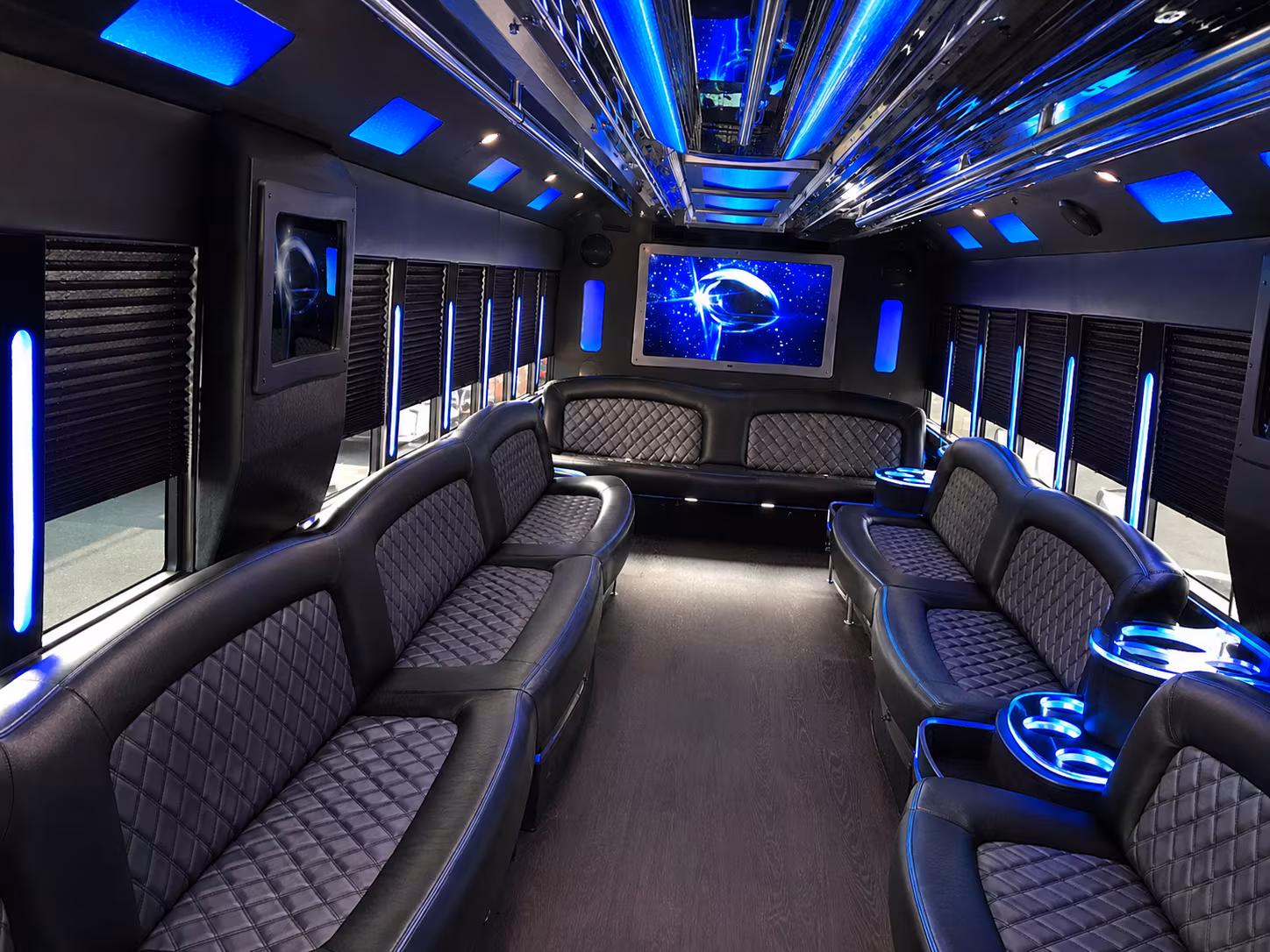 north charleston holiday party bus rental