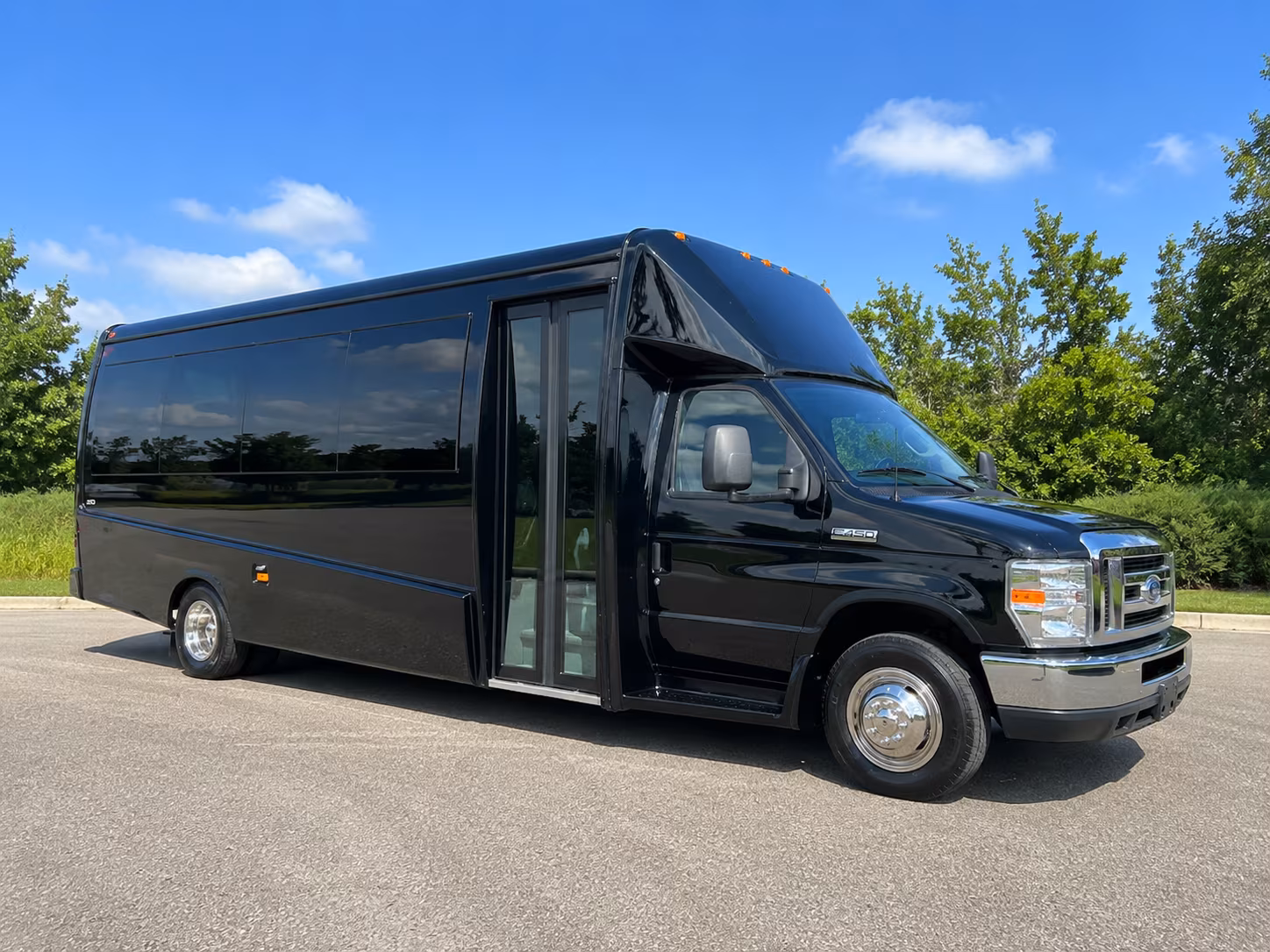 prom shuttle bus service for north charleston schools and venues