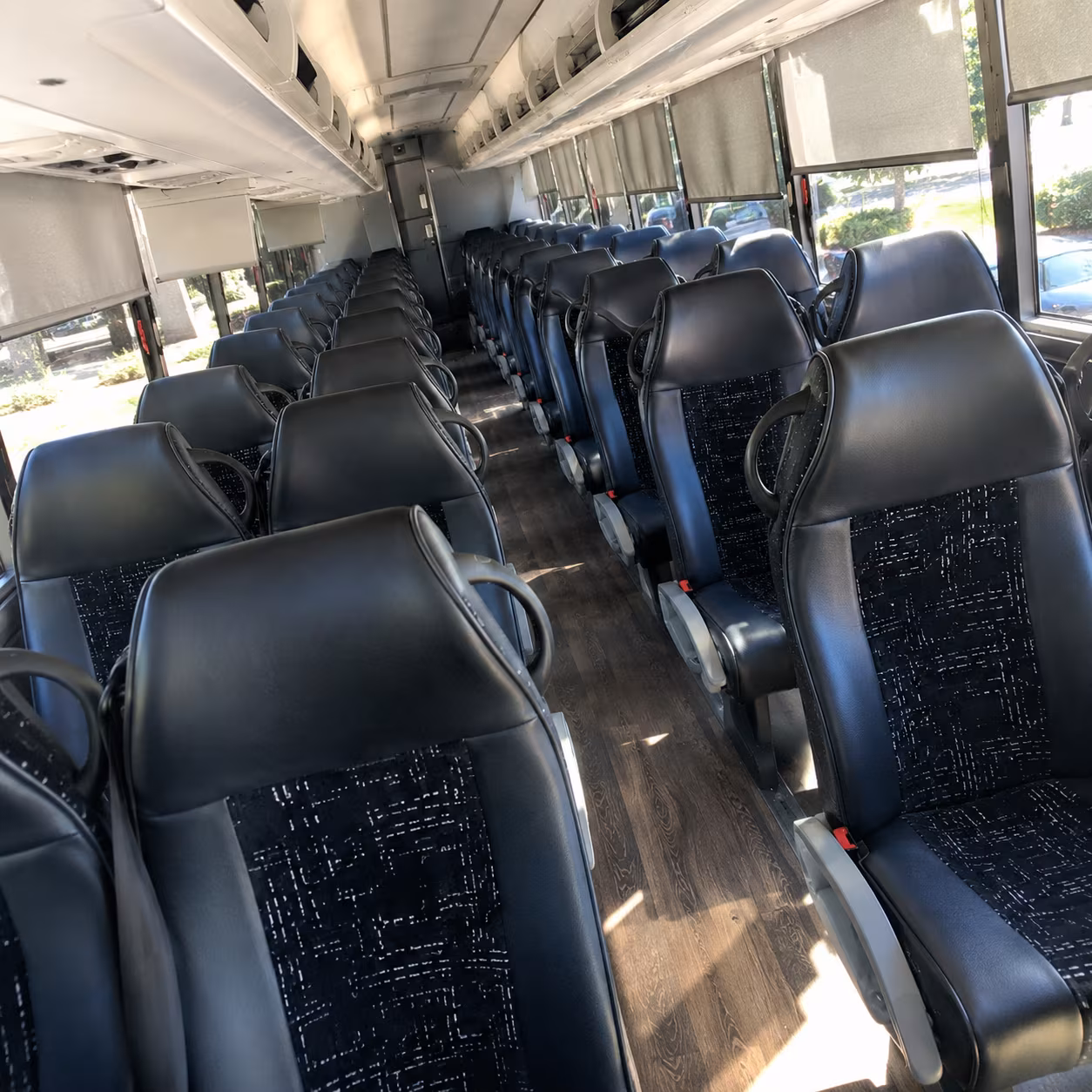 shuttle buses for weekly worship services in north charleston