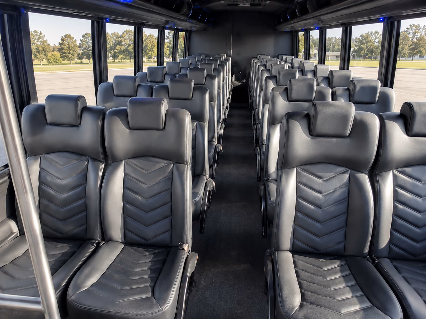 wedding guest shuttle buses between north charleston hotels and your venue